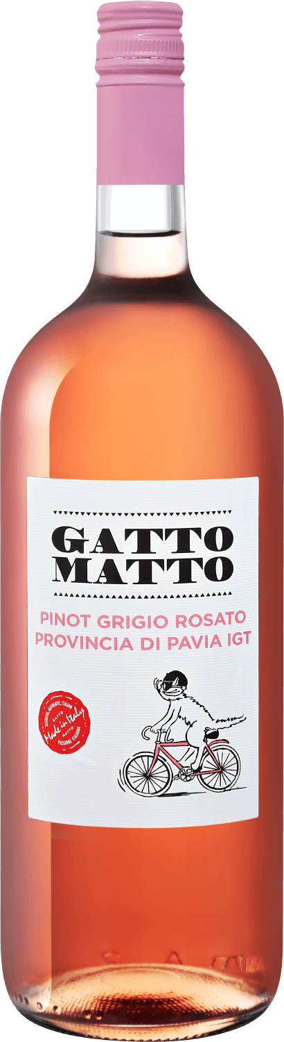 Gatto Matto Pinot Grigio Rosato Provincia di Pavia IGT Villa Degli Olmi villa alba pinot grigio rosato terre siciliane igt botter