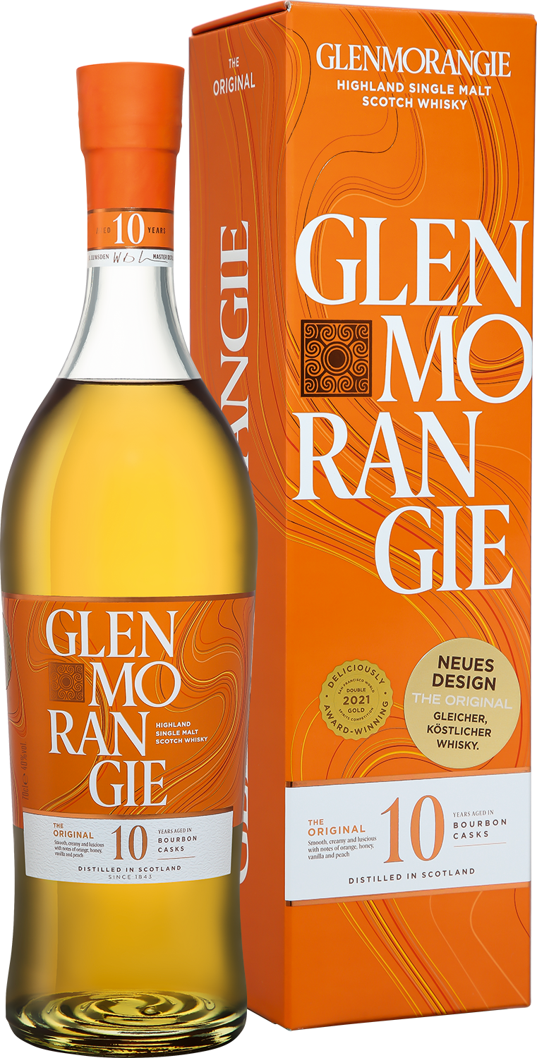 Glenmorangie Original Highland Single Malt Scotch Whisky 10 y.o. (gift box) glenmorangie lasanta 12 y o single malt scotch whisky gift box giraffe