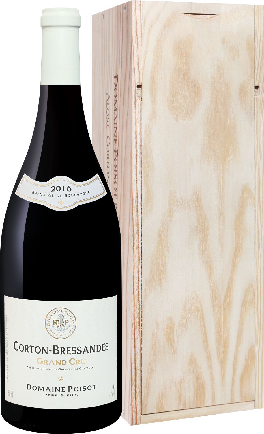 Corton-Bressandes Grand Cru AOC Domaine Poisot Pere and Fils (gift box)