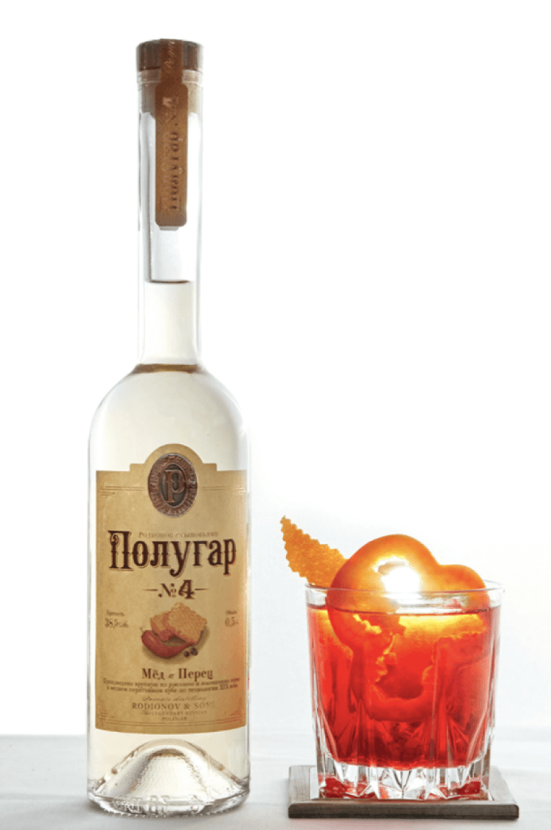 Полугар №4 Мед и Перец 0.5&nbsp;л