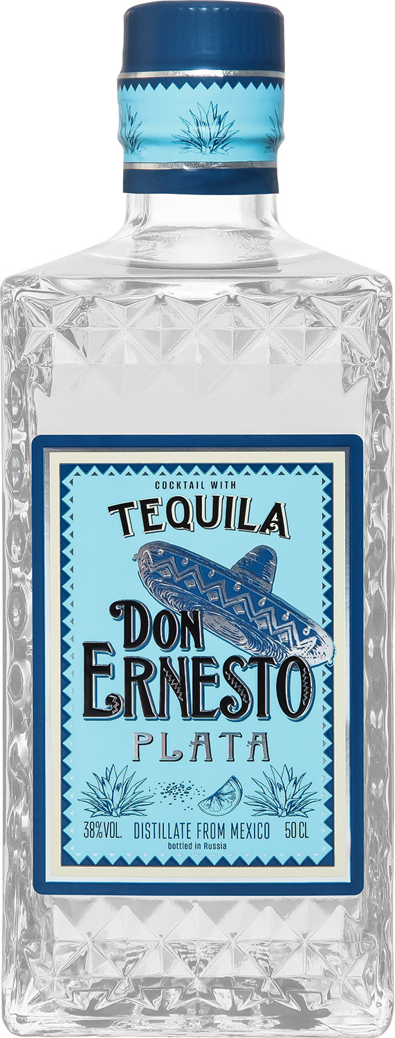 Don Ernesto With Tequila Plata