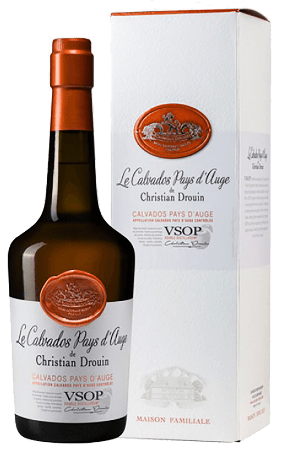 Christian Drouin VSOP Calvados Pays d'Auge AOC (gift box)