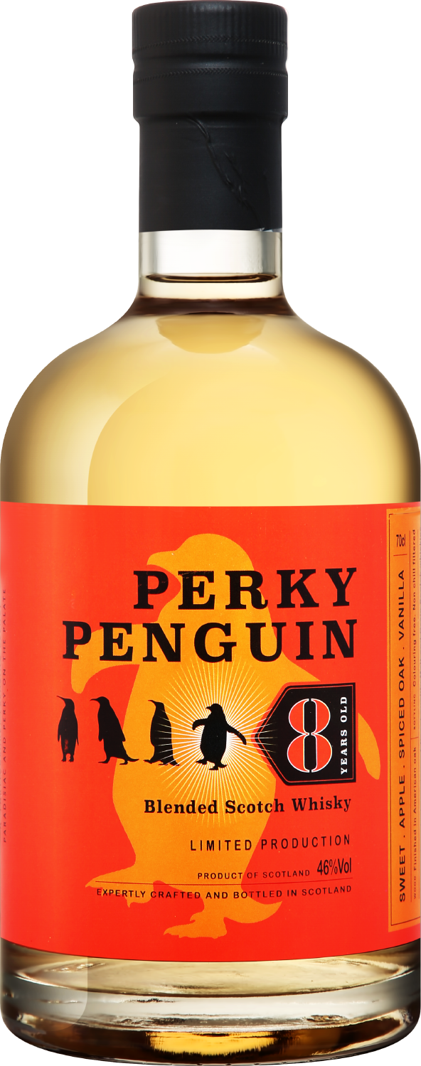 Виски Perky Penguin Blended Scotch Whisky 8 y.o. 0.7 л (Перки Пингвин  Блендед 8 Лет купажированный виски ), купить в магазине в Москве - цена,  отзывы