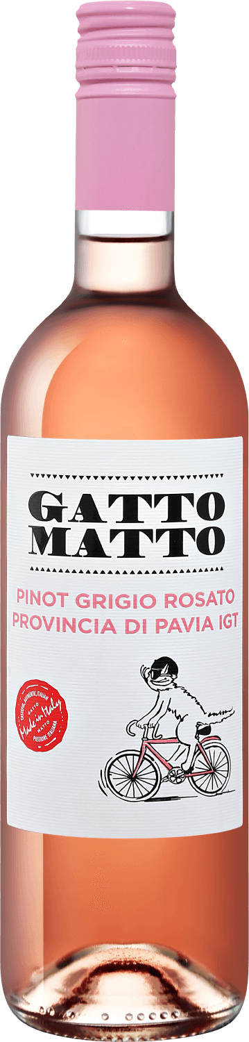 Gatto Matto Pinot Grigio Rosato Provincia di Pavia IGT Villa Degli Olmi