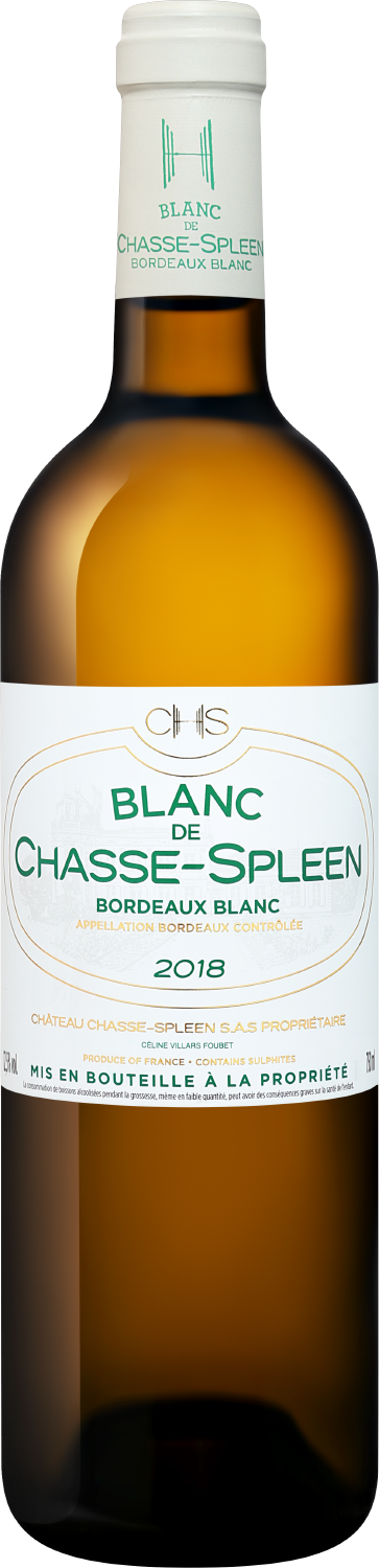 Blanc de Chasse-Spleen Bordeaux AOC Chateau Chasse-Spleen blanc de chasse spleen bordeaux aoc chateau chasse spleen