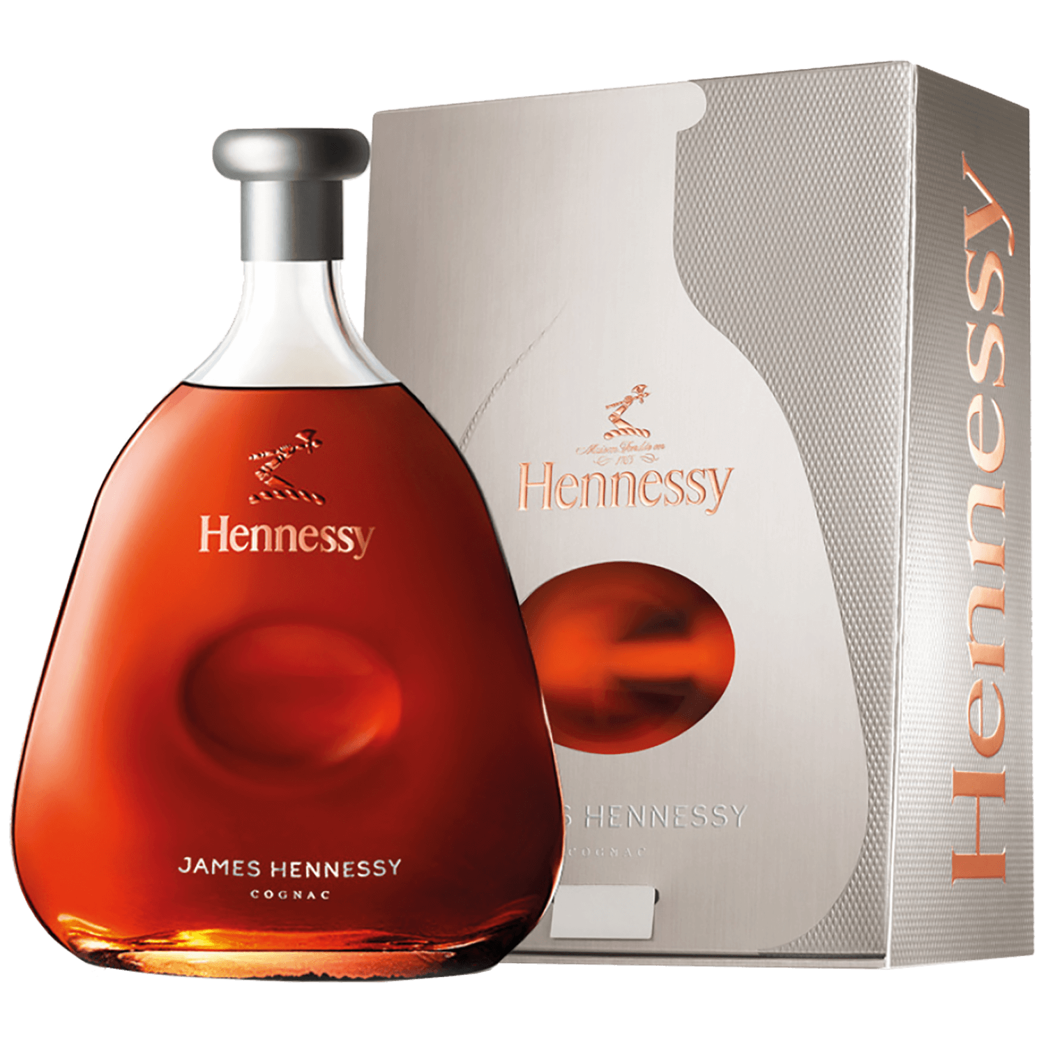 Hennessy James Hennessy Cognac (gift box) hennessy cognac vs gift box with 2 glasses