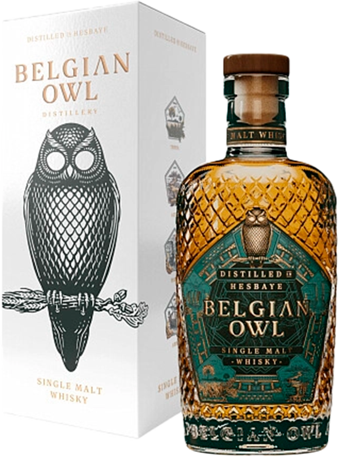 Belgian Owl Identity Single Malt Whisky (gift box)
