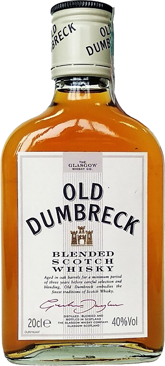 Олд Дамбрек Купажированный Виски 0.2&nbsp;л