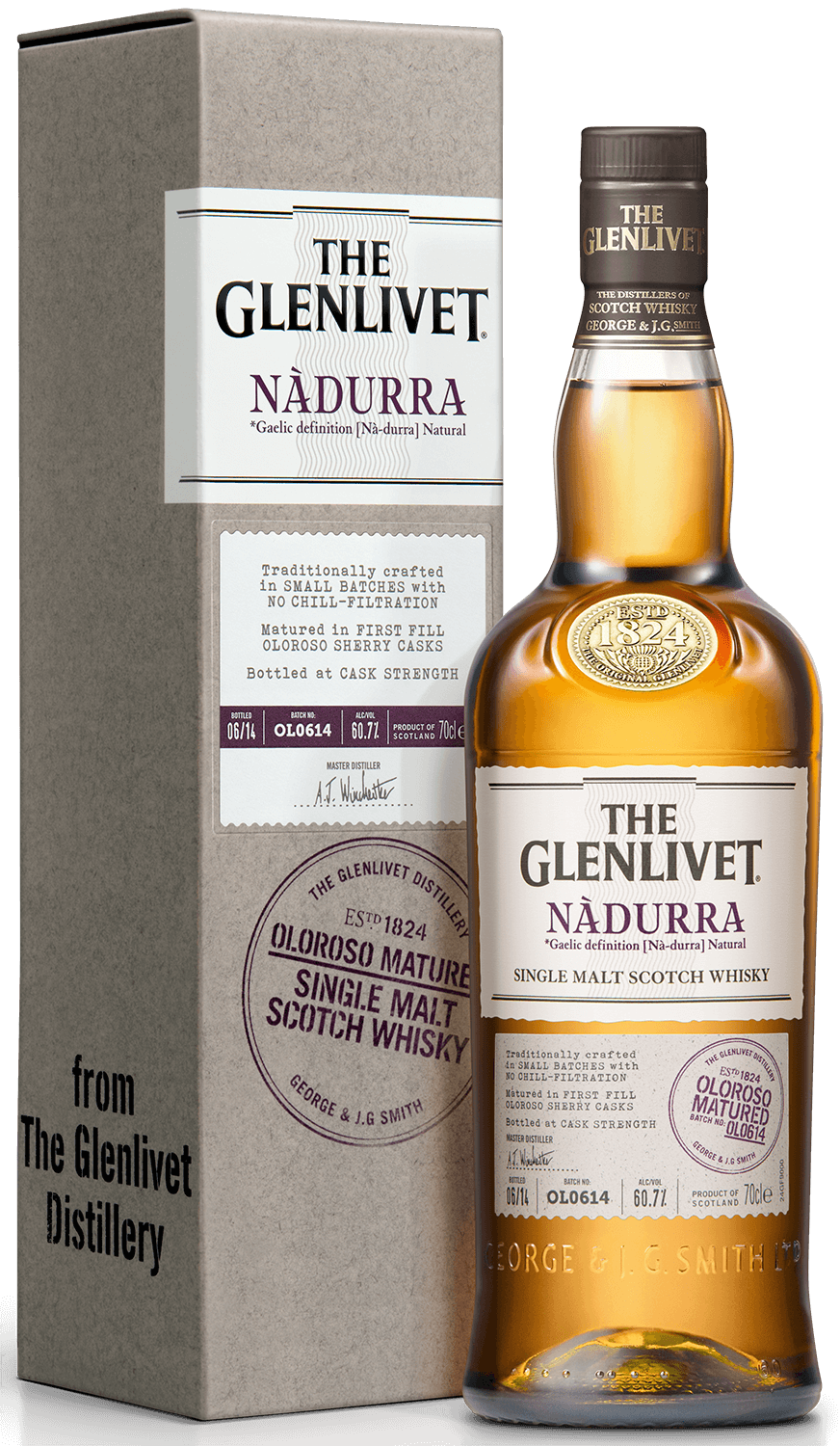The Glenlivet Nadurra Oloroso Matured single malt scotch whisky (gift box)