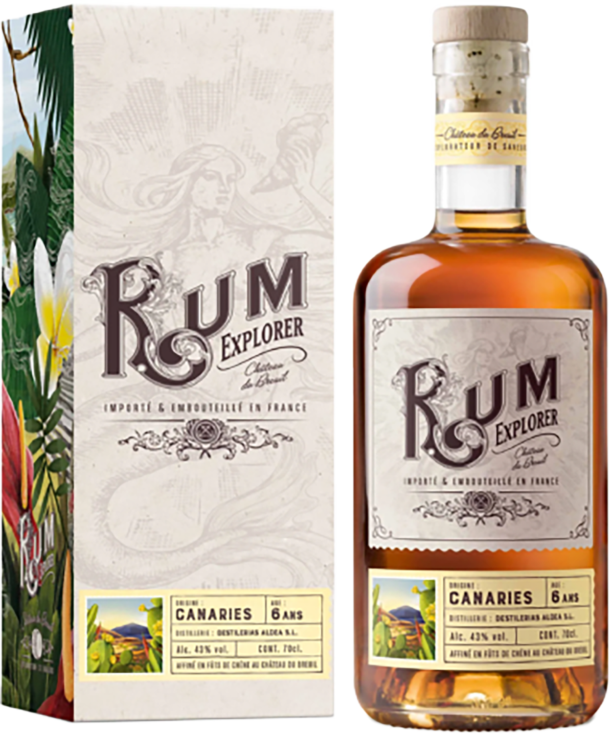 Эксплоре Канары 6-летний Шато дю Брёй в подарочной упаковке 0.7&nbsp;л