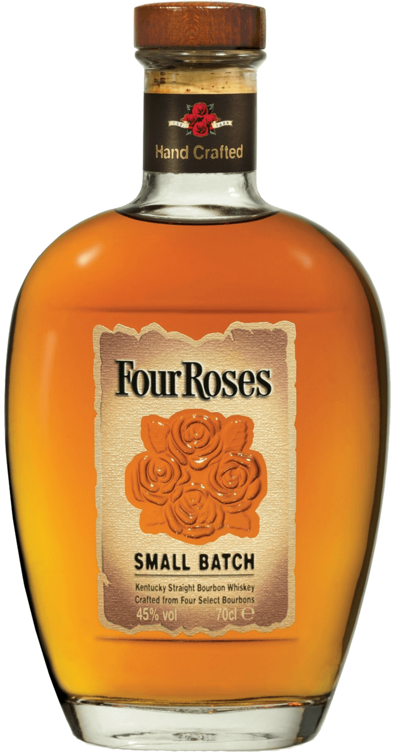 Four Roses Kentucky Small Batch Straight Bourbon Whiskey woodford reserve kentucky straight bourbon whiskey gift box with glass