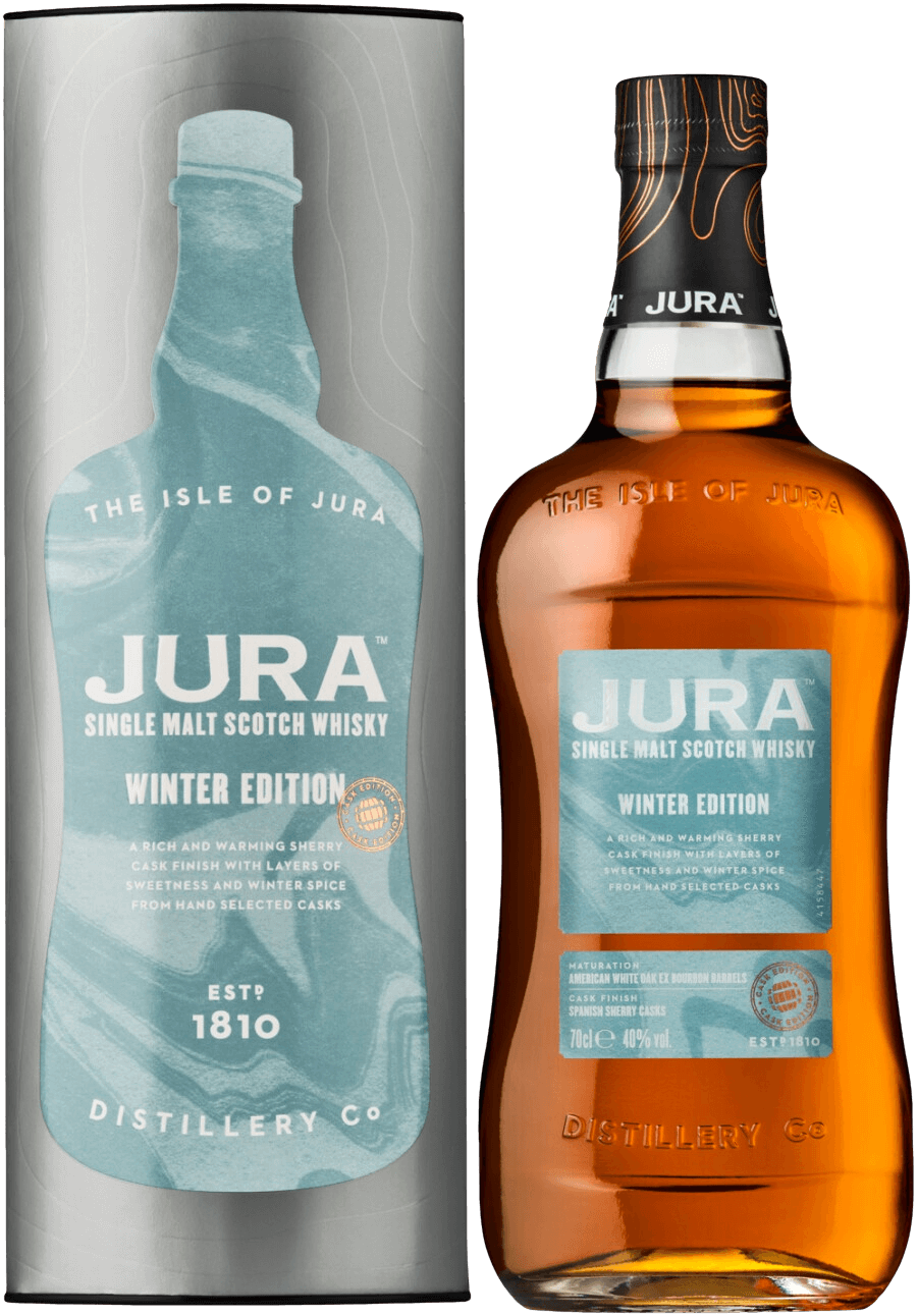 Виски Isle of Jura Winter Edition Single Malt Scotch Whisky (gift box) 0.7  л (Айл оф Джура Винтер Эдишн Односолодовый Виски в подарочной упаковке),  купить в магазине в Самаре - цена, отзывы