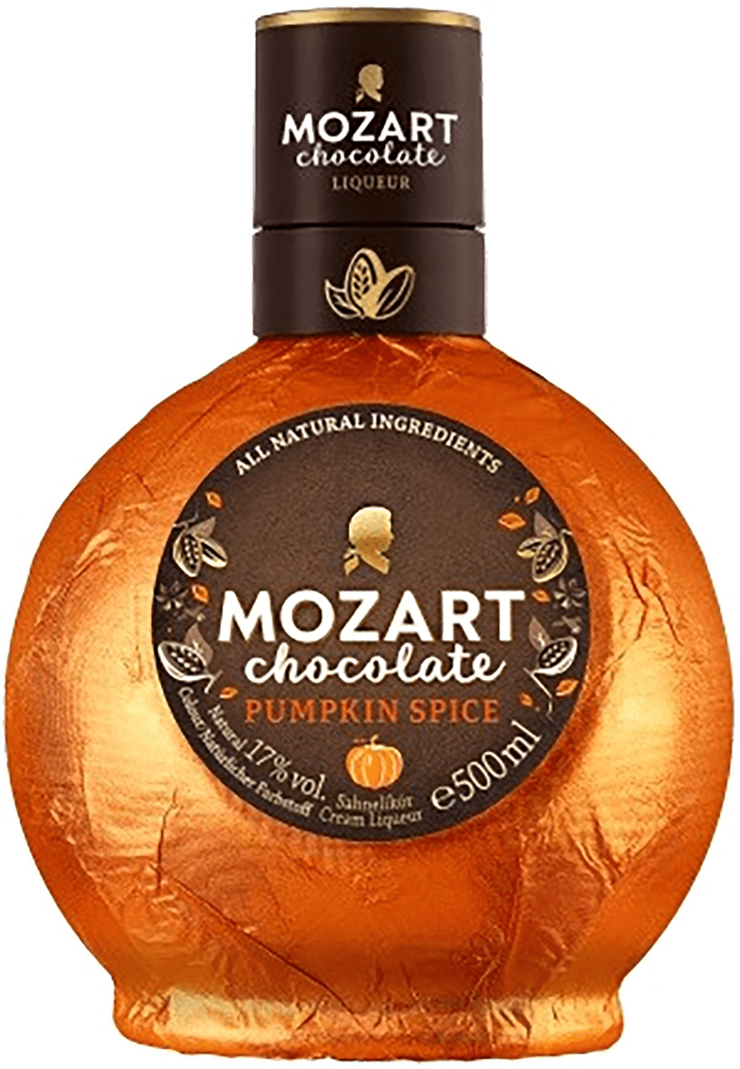 Ликёр Mozart Chocolate Cream Pumpkin Spice 0.5 л (Моцарт Шоколадный Крем и  Пряная Тыква), купить в магазине в Нижнем Новгороде - цена, отзывы