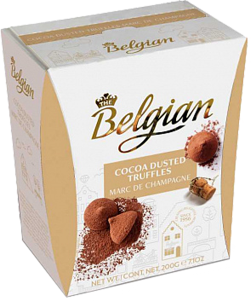 Продукты питания The Belgian Cocoa Dusted Truffles with Champagne 200г ...