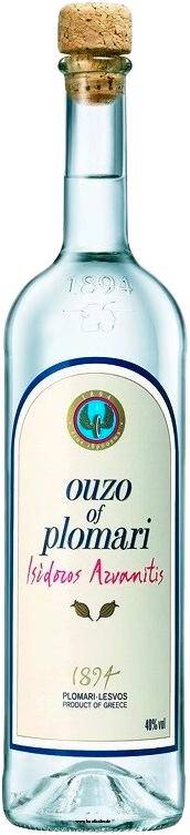 Ouzo Plomari Isidoros Arvanitis