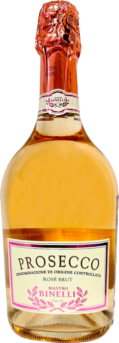 Mastro Binelli Prosecco DOC Spumante Rose Brut