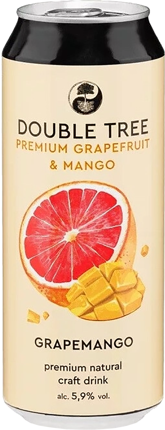Дабл Три Грейпфрут-Манго медовуха 0.5&nbsp;л