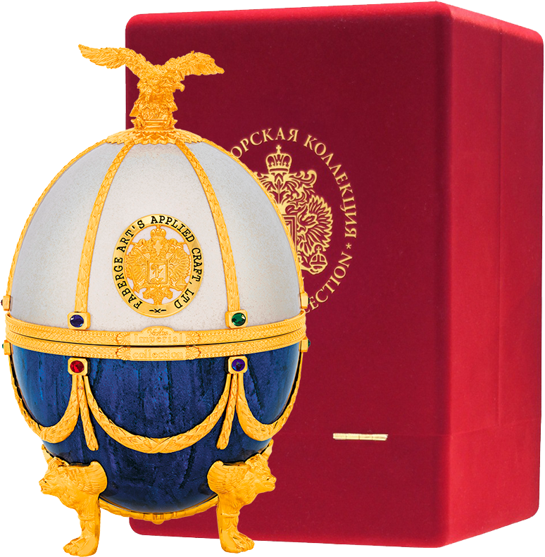 Imperial Collection (pearl-sapphire in velvet gift box)