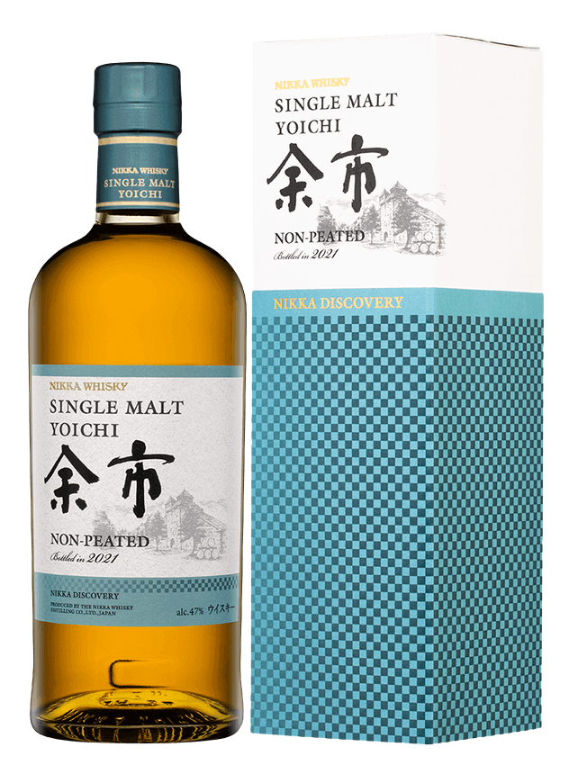 hinch peated single malt irish whisky Nikka Yoichi Single Malt Non-Peated (gift box)