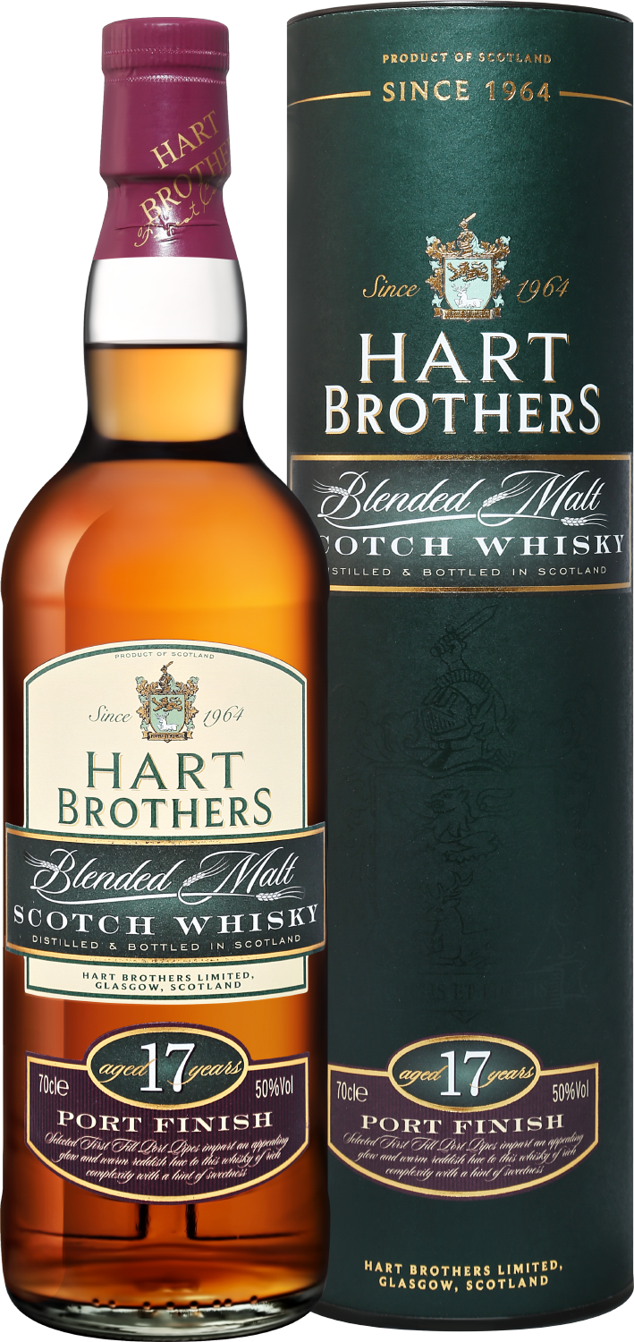 Hart Brothers Port Finish Blended Malt Scotch Whisky 17 y.o. (gift box)