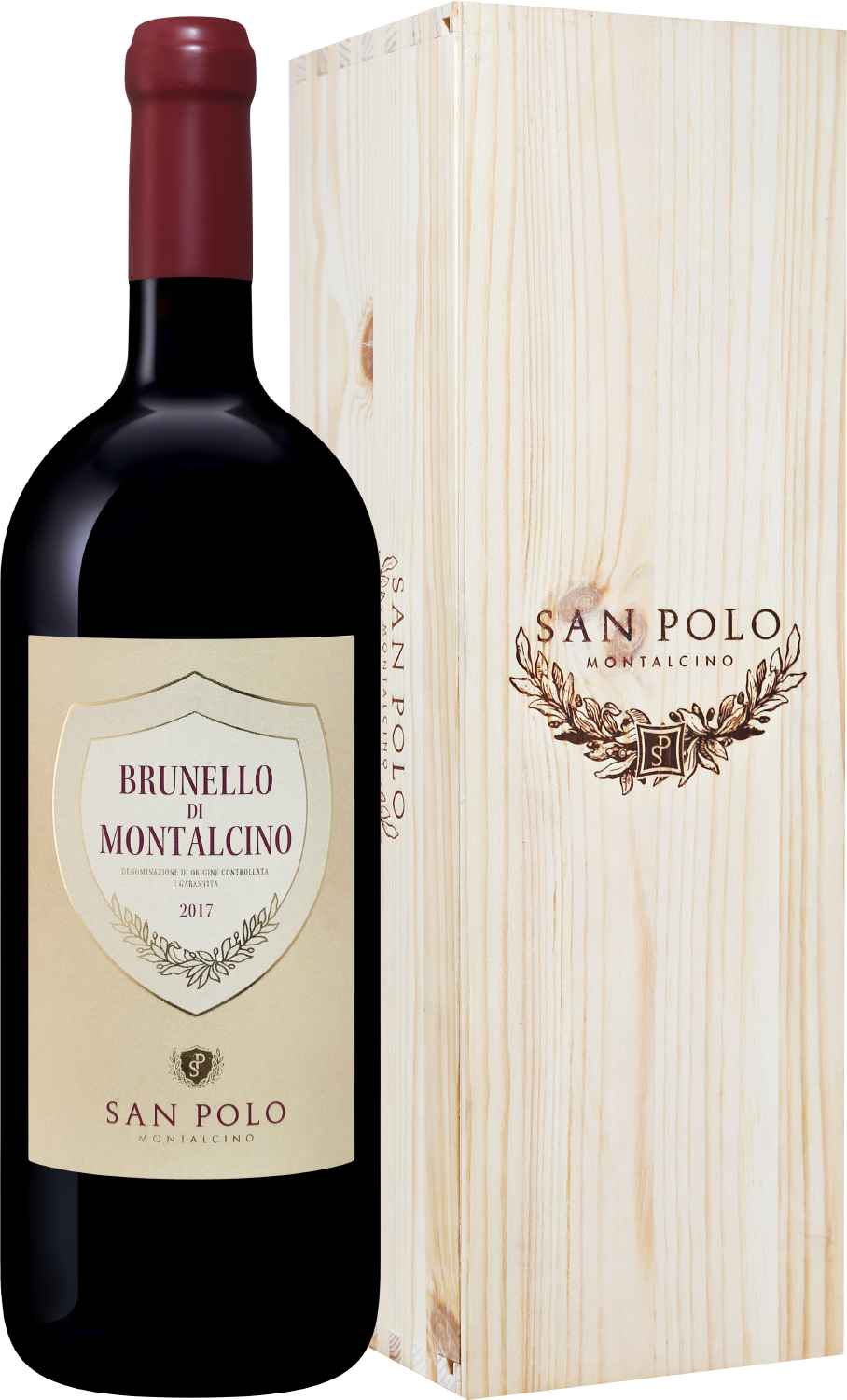 Брунелло ди Монтальчино DOCG Сан Поло в подарочной упаковке 2018 1.5&nbsp;л