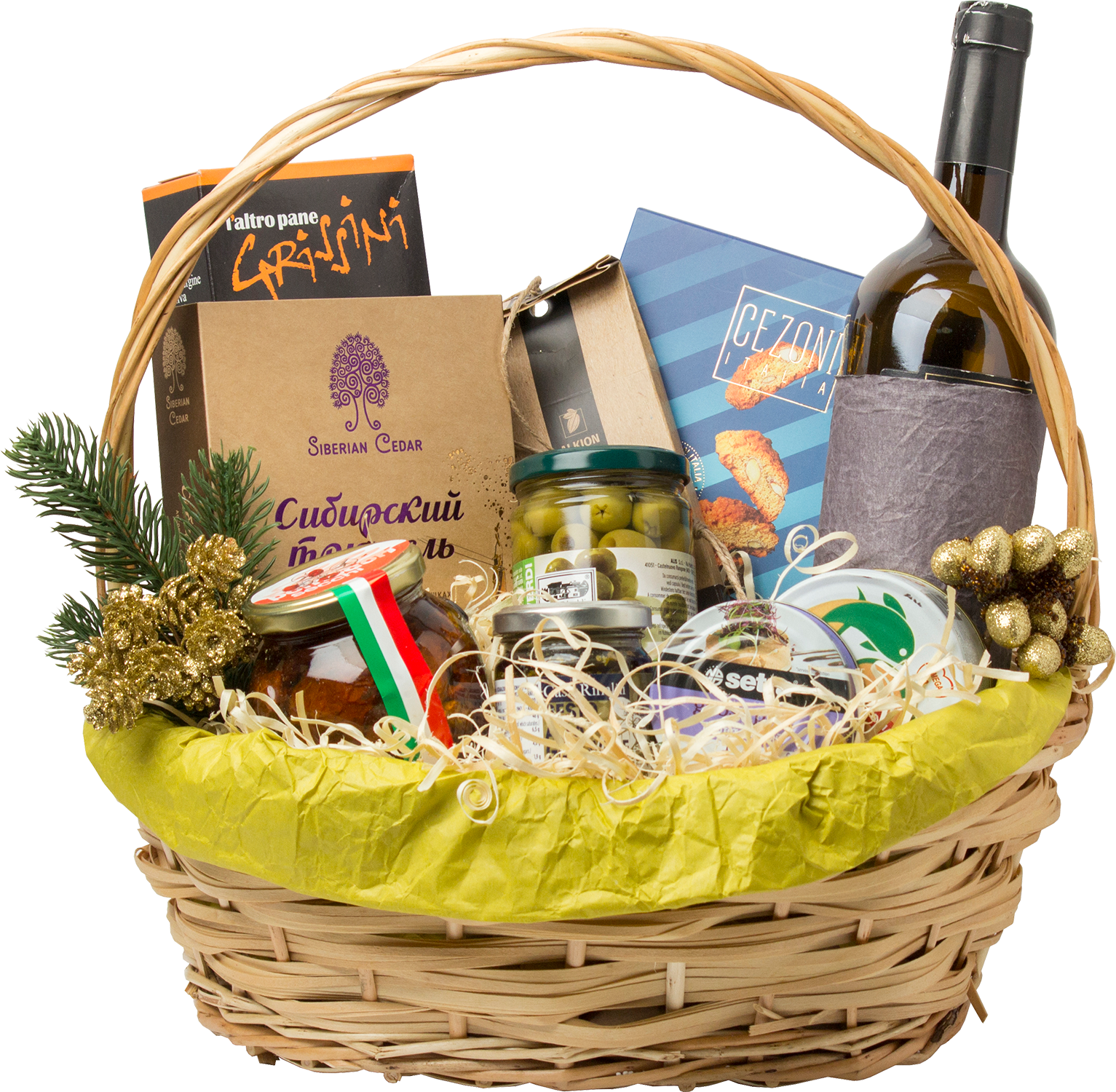Оливия подарочная корзина