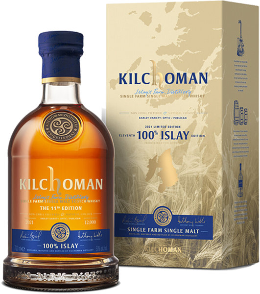 Виски Kilchoman 100% Islay Single Malt Scotch Whisky (gift box), 0.7 л