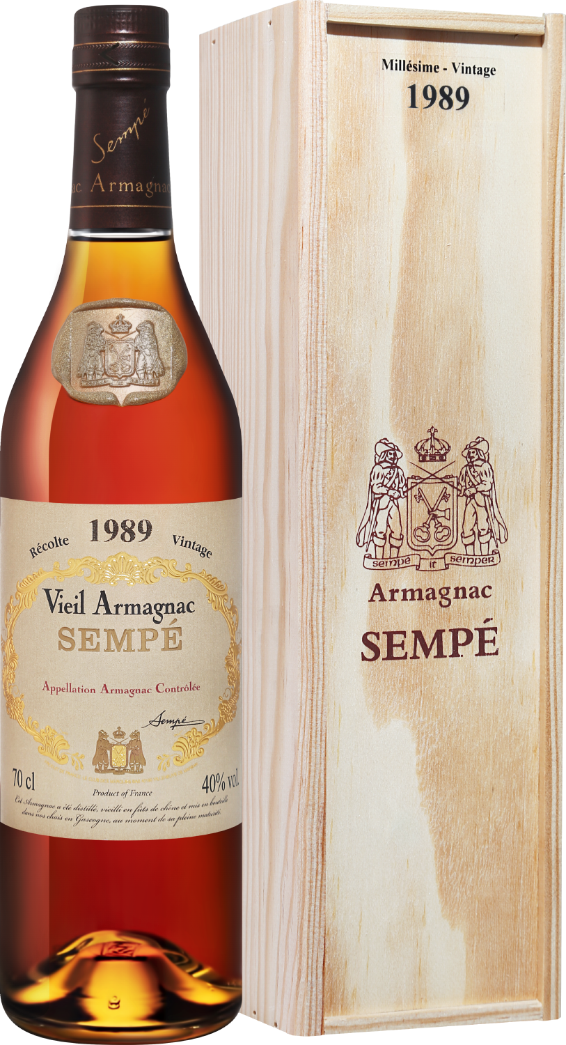 Sempe Vieil Vintage 1989 Armagnac AOC (gift box)