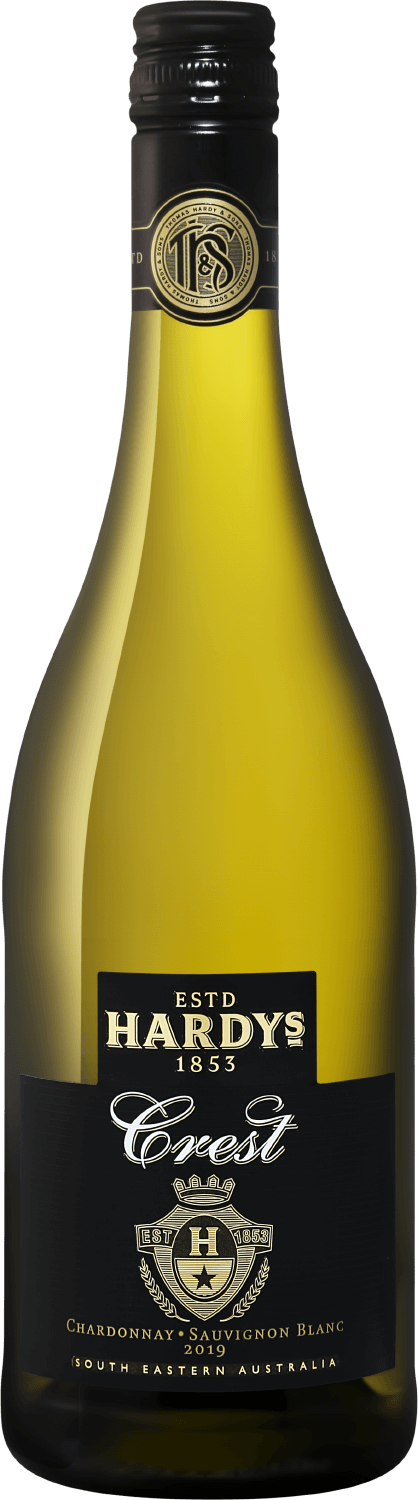 Crest Chardonnay Sauvignon Blanc South Eastern Australia Hardy’s crest chardonnay sauvignon blanc south eastern australia hardy’s