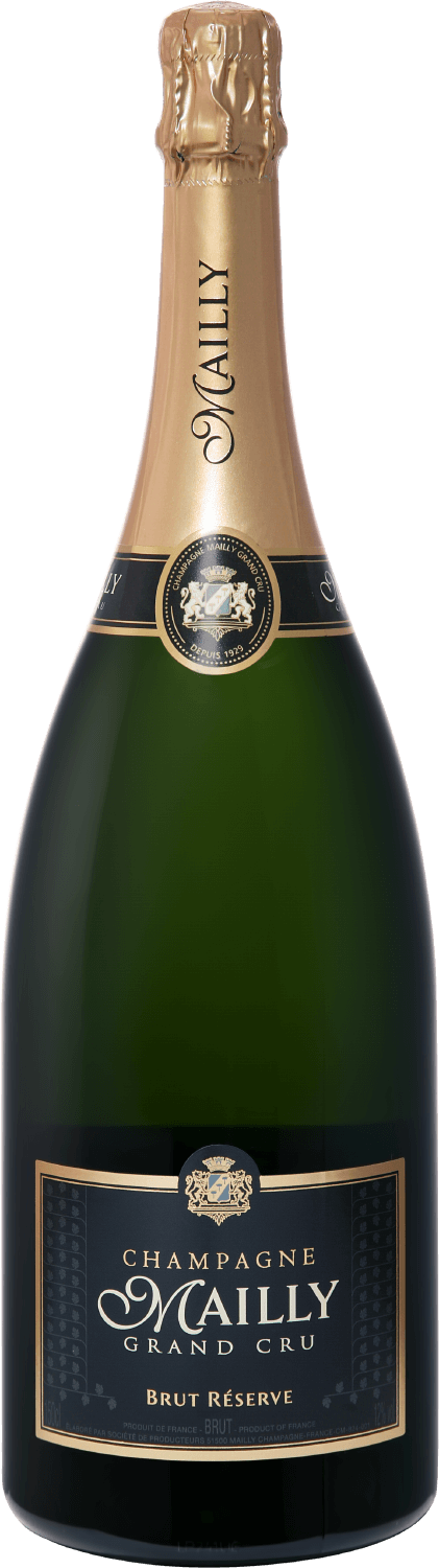 Mailly Grand Cru Brut Reserve Champagne AOC mailly grand cru les échansons brut millesime champagne aoc gift box