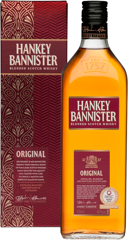 Хэнки Баннистер Купажированный Виски в подарочной упаковке 0.7&nbsp;л