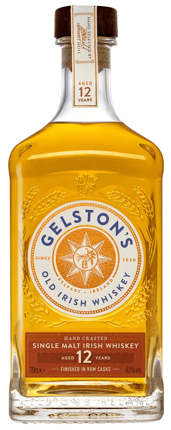 Gelston's Old Rum Cask Finish 12 y.o. Single Malt Irish Whisky