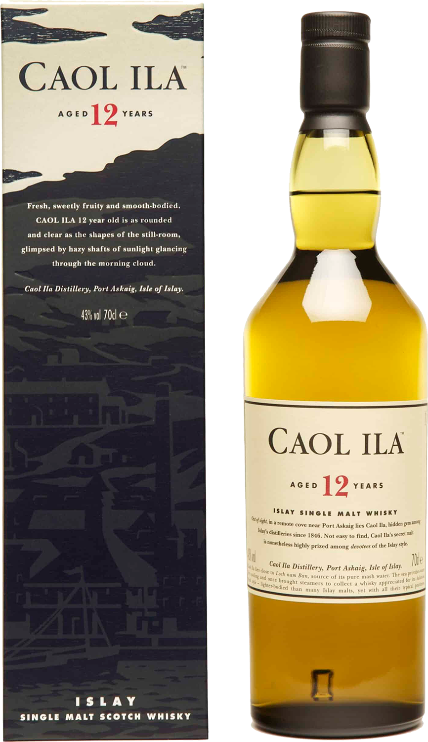 Caol Ila Islay Single Malt Scotch Whisky 12 y.o. (gift box)
