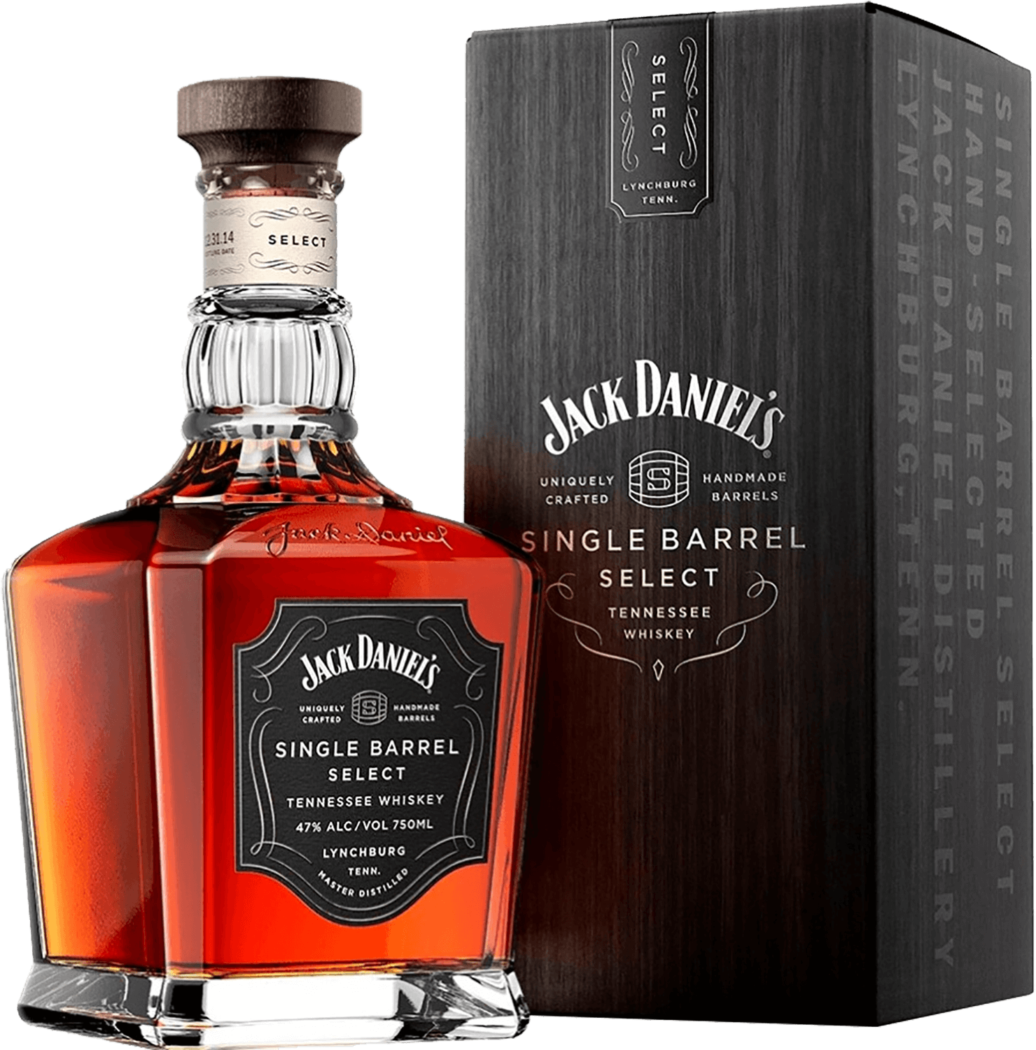 Jack Daniel's Single Barrel Tennessee Whiskey (gift box) jack daniel s tennessee whiskey gift box with 2 glasses