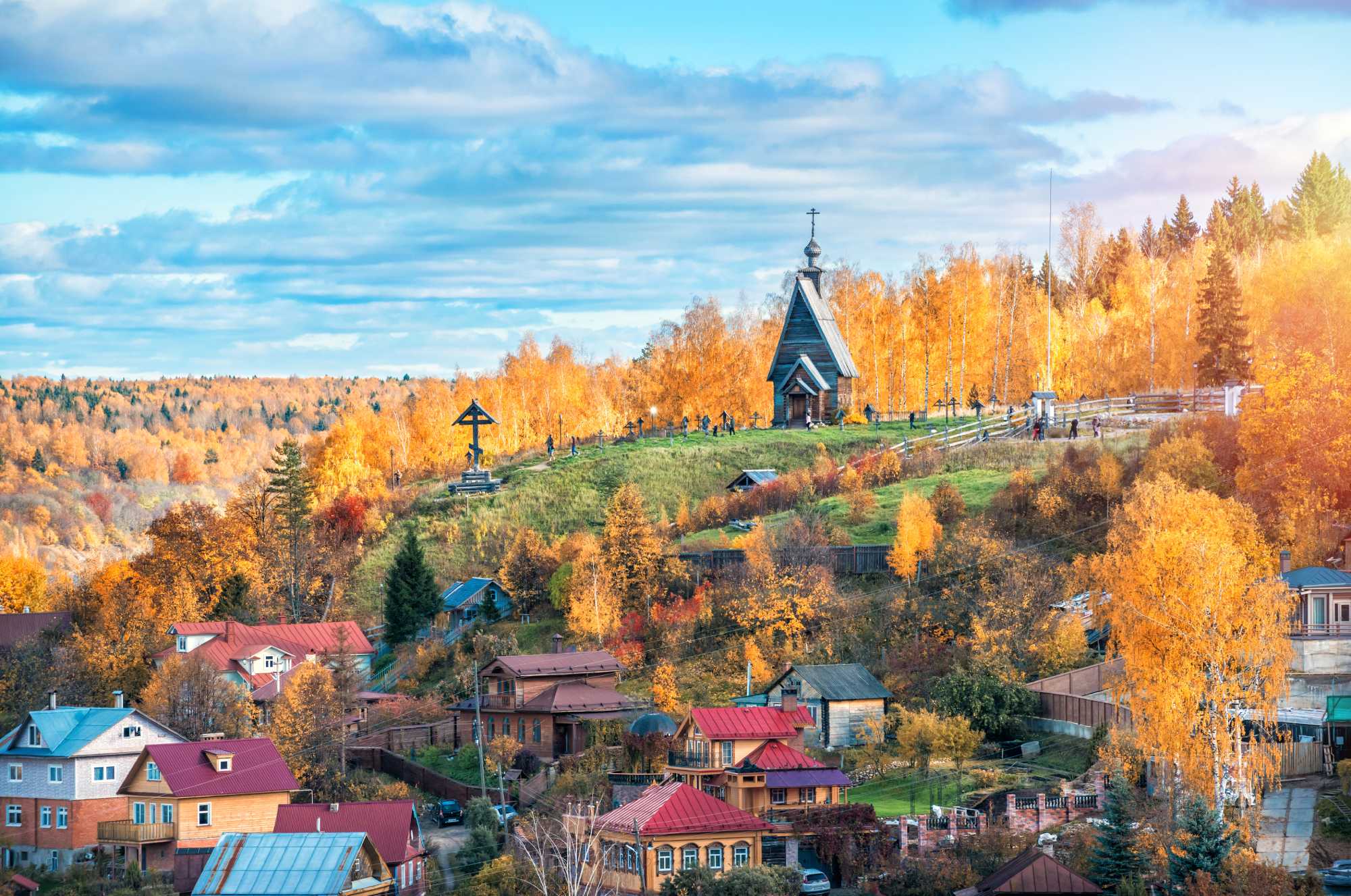 Осенний Плес золотой Плес