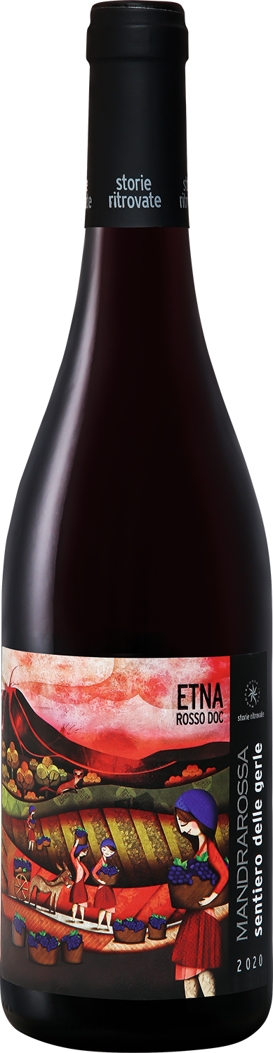 Сентьеро Делле Джерле Этна Россо DOC Мандраросса 2021 0.75&nbsp;л