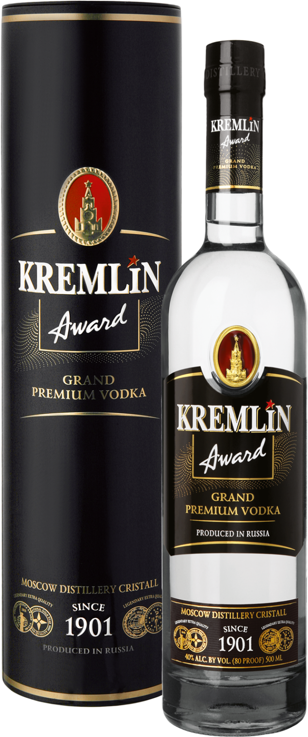 KREMLIN AWARD Grand Premium Vodka (gift box)