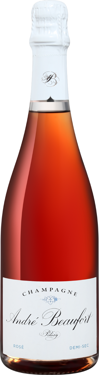 Andre Beaufort Polisy Reserve Rose Champagne AOC Demi-Sec andre beaufort polisy rose champagne aoc