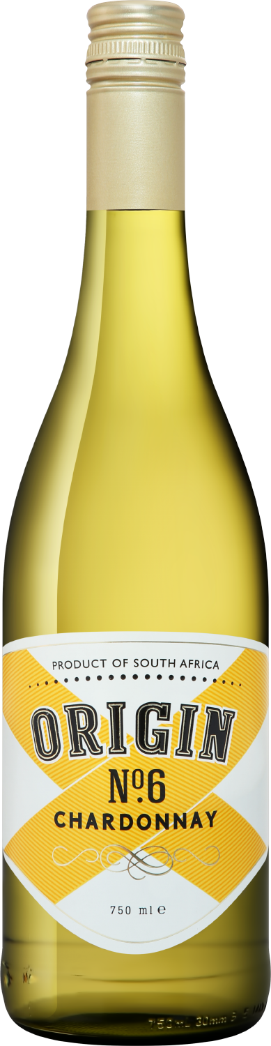 Ориджин №6 Шардоне Вестерн Кейп WO Ориджин Вайн 2023 0.75 л