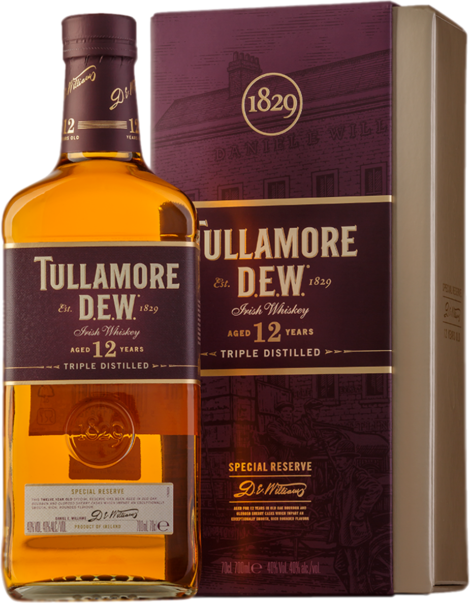 Tullamore Dew Irish Whiskey 12 y.o. (gift box)