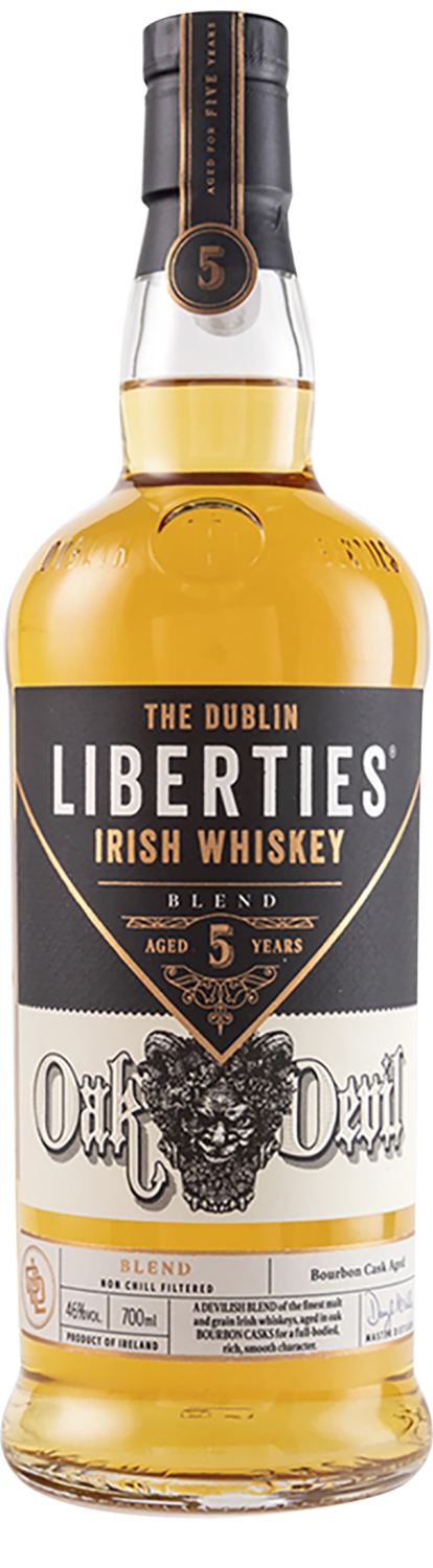 The Dublin Liberties Oak Devil Blended Irish Whiskey