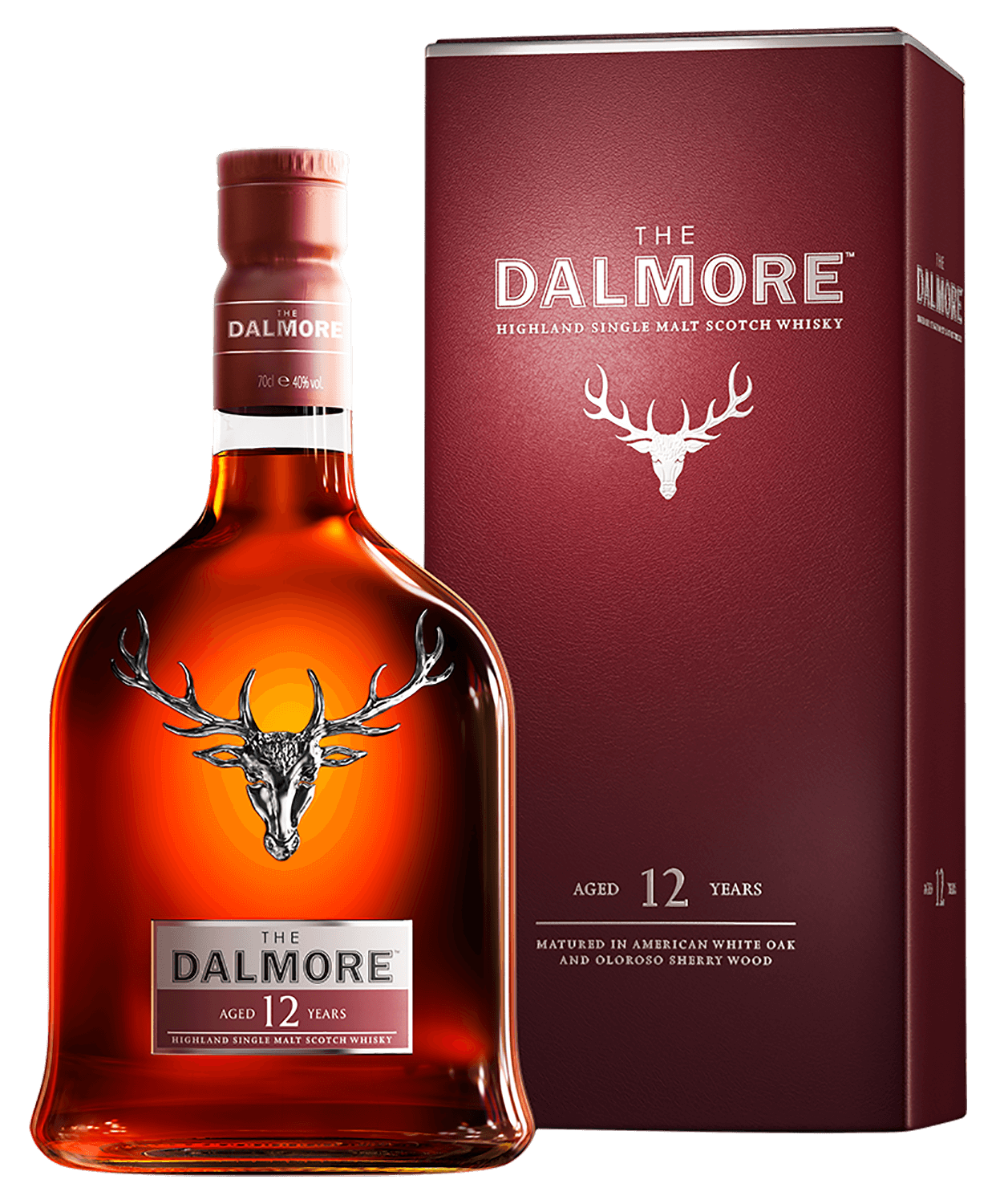 Виски The Dalmore 12 years Highland Single Malt Scotch Whisky (gift box)  0.7 л (Далмор 12 лет Хайлэнд односолодовый шотландский виски в подарочной  упаковке), купить в магазине в Волгограде - цена, отзывы