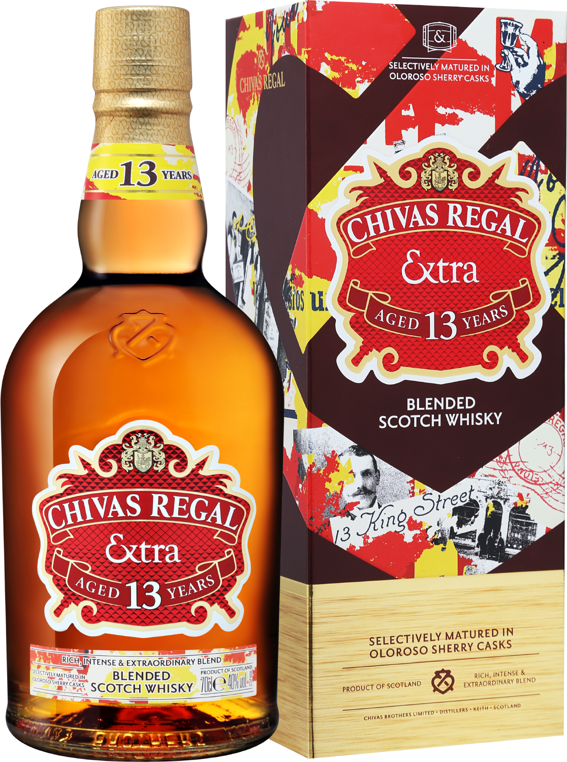 Chivas Regal Extra Oloroso Sherry Cask Blended Scotch Whisky 13 y.o. (gift box)