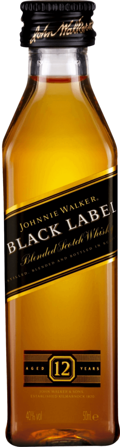 Johnnie Walker Black Label Blended Scotch Whisky johnnie walker black label blended scotch whisky gift box with 2 glasses