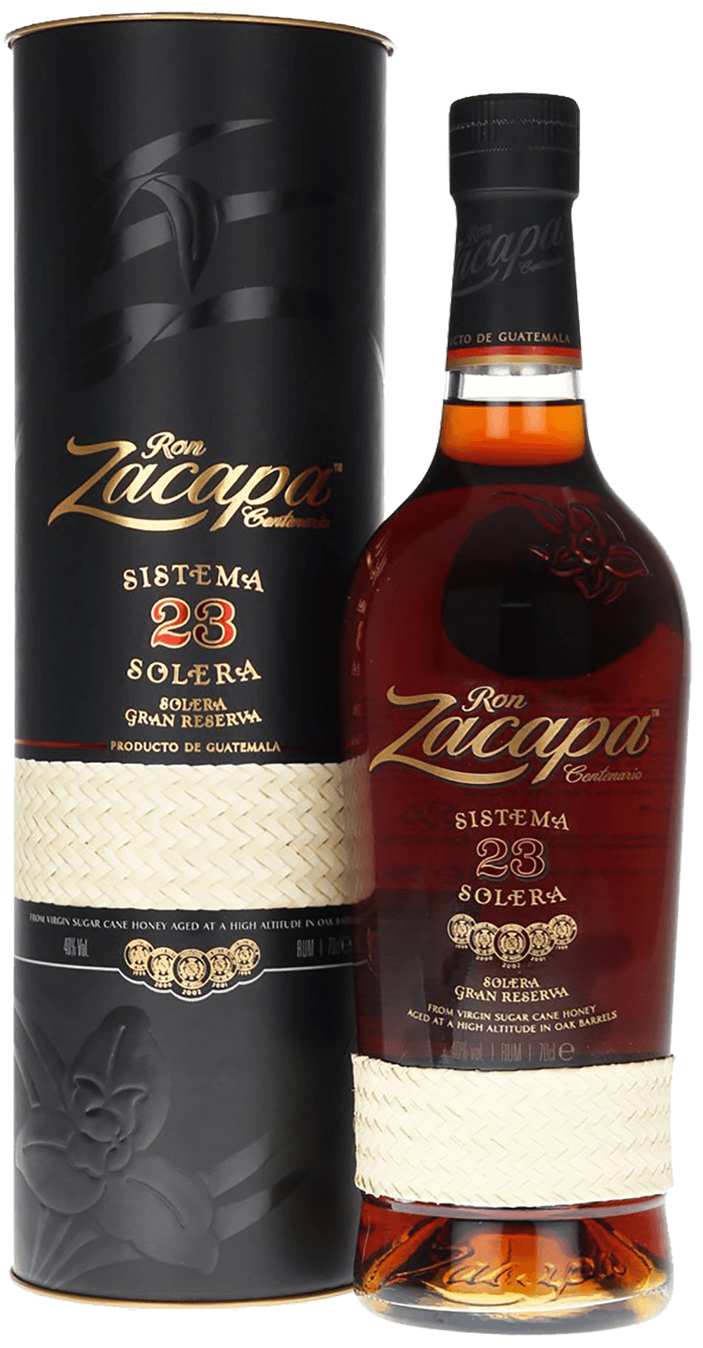 Ron Zacapa Centenario Solera Gran Reserva 23 y.o. (gift box) el ron prohibido gran reserva solera finest blended mexican rum 15 yo