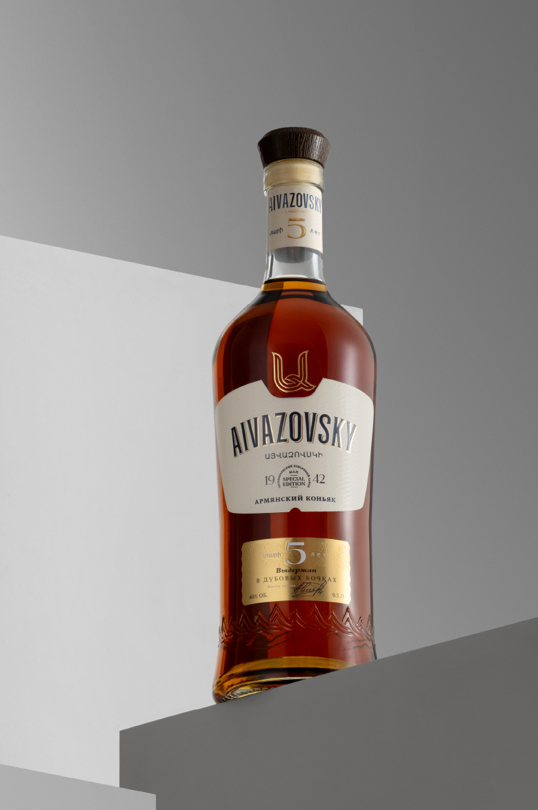 Айвазовский 5 Лет в подарочной упаковке 0.5&nbsp;л