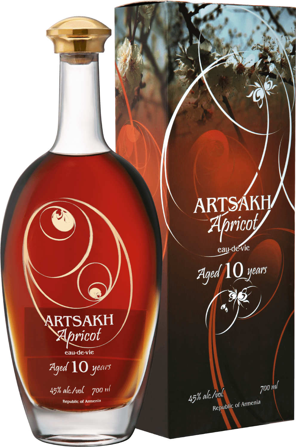 Artsakh Apricot 10 yo (gift box) ararat apricot gift box