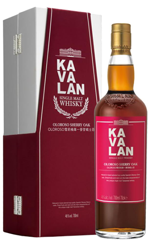 Кавалан Олоросо Шерри Оук Солодовый Виски в подарочной упаковке 0.7&nbsp;л