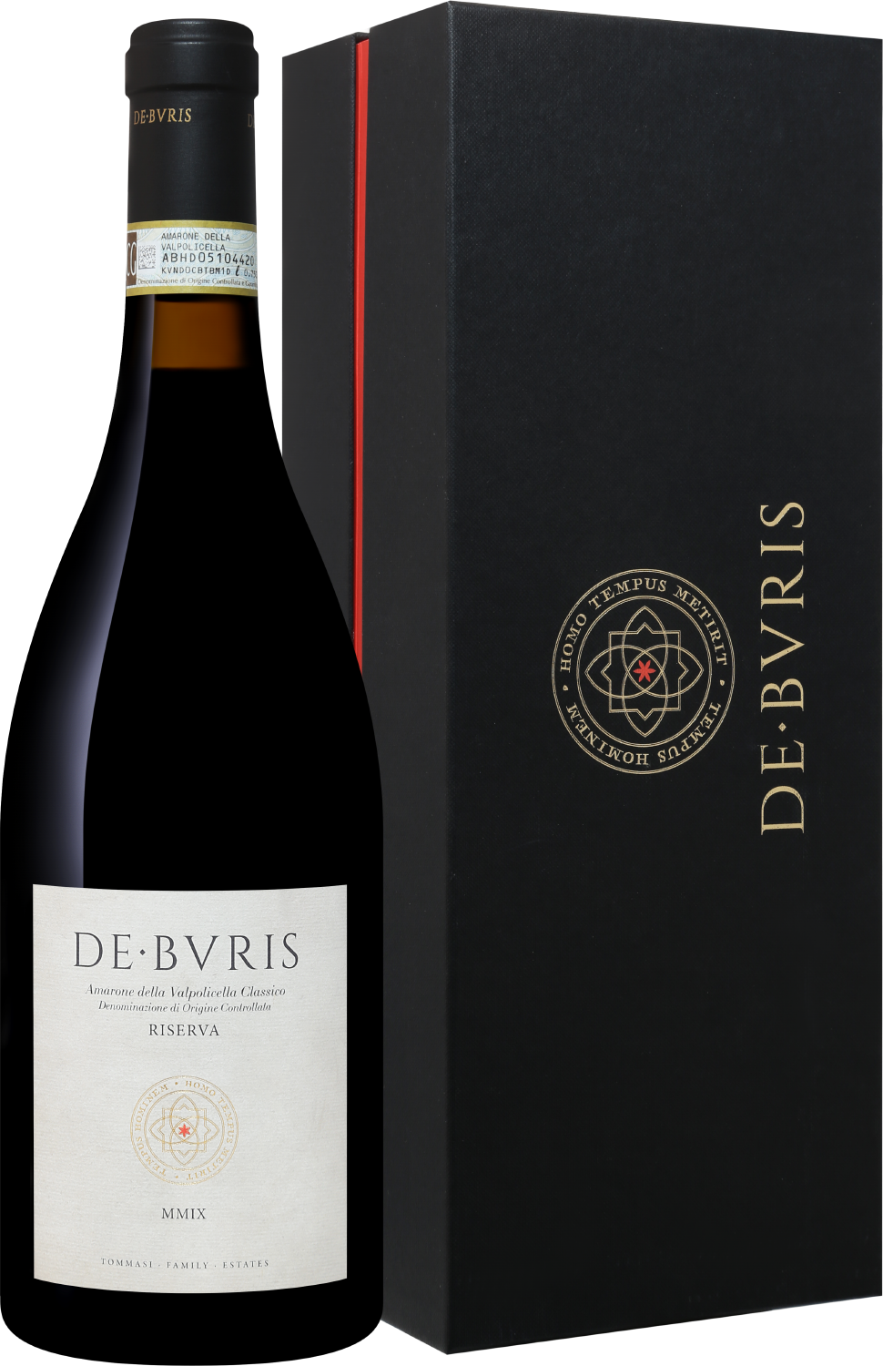 De Buris Amarone della Valpolicella DOC Classico Riserva Tommasi (gift box)