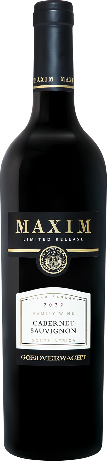 Maxim Cabernet Sauvignon Robertson Valley WO Goedverwacht Family Wines